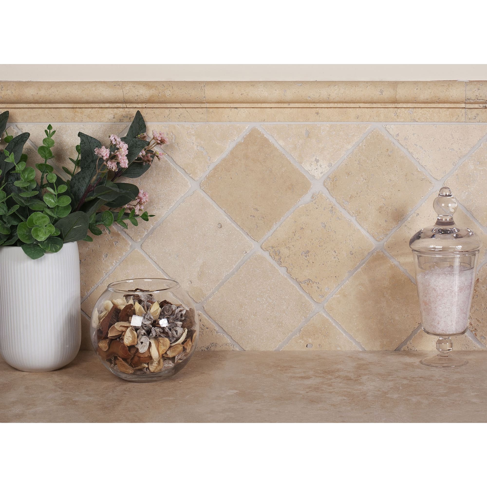 16993393 Декор Provance Оливки 5 10х10 см Травертин Provance Santreyd  - Вид №5