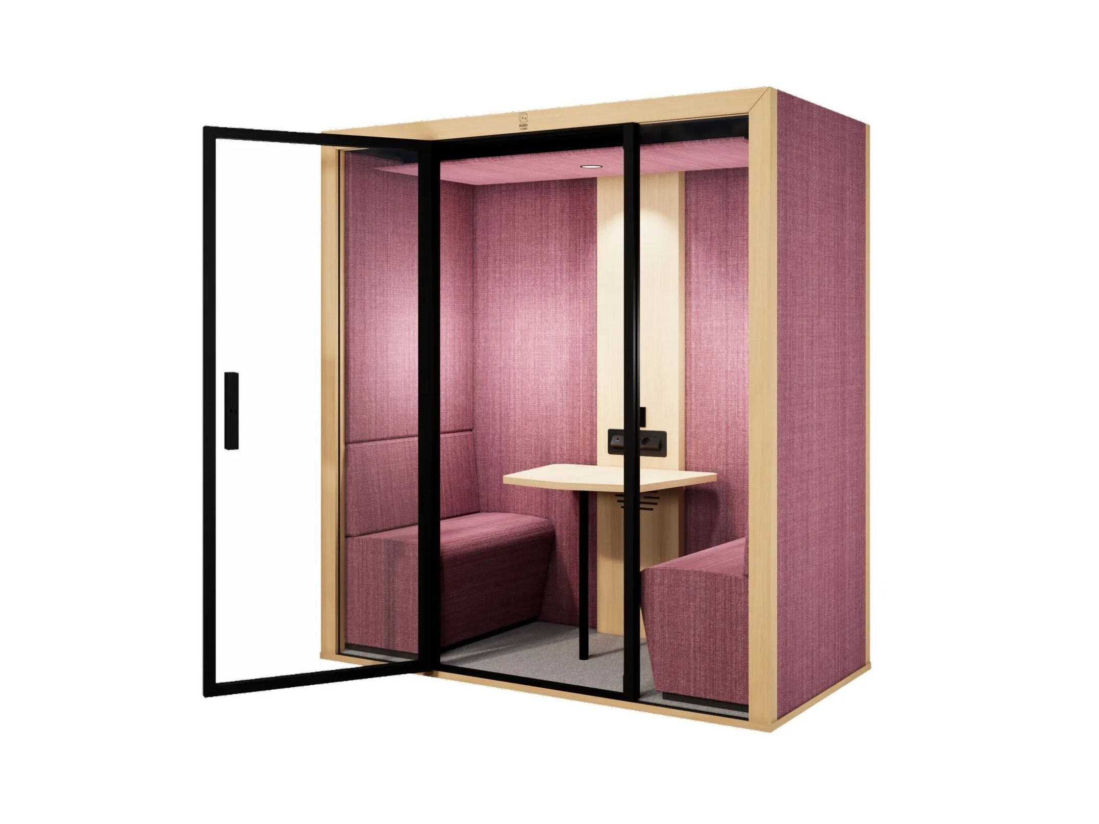 Многосторонняя акустическая офисная кабина со встроенным освещением Blabla-Cube бюро ARCH-00099466 - Вид №3