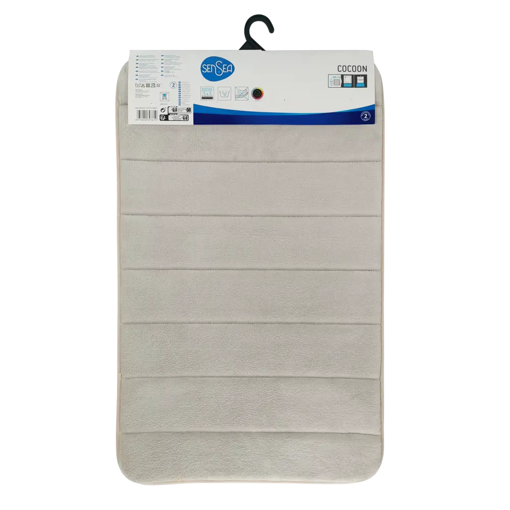 Коврик для ванной Sensea Cocoon 50x80 см цвет бежевый 82252897 STLM-2104473 - Вид №7