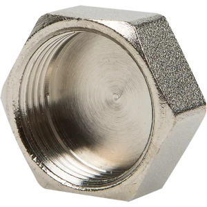 Заглушка Valtec внутренняя резьба 3/4" никелированная латунь 10513299 STLM-2155658