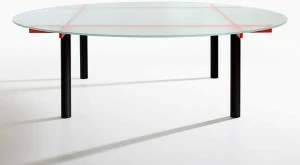 IOC project partners Модульный круглый стеклянный стол для совещаний Balance