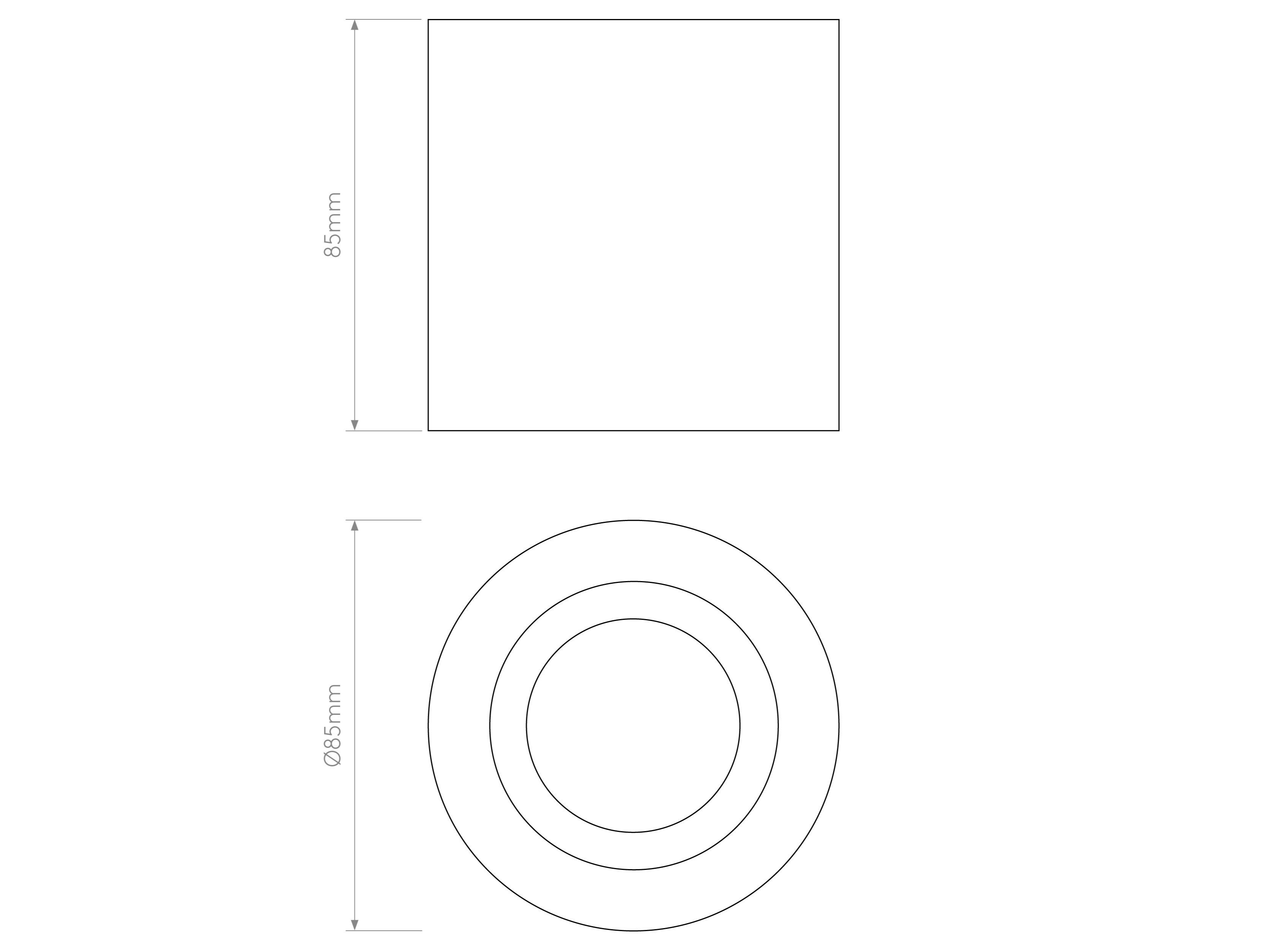 Потолочный алюминиевый наружный прожектор Astro Lighting Kos ARCH-00134863 - Вид №5