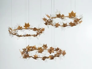 Serip Подвесной светильник из бронзы ручной работы Folio Ct3395/40