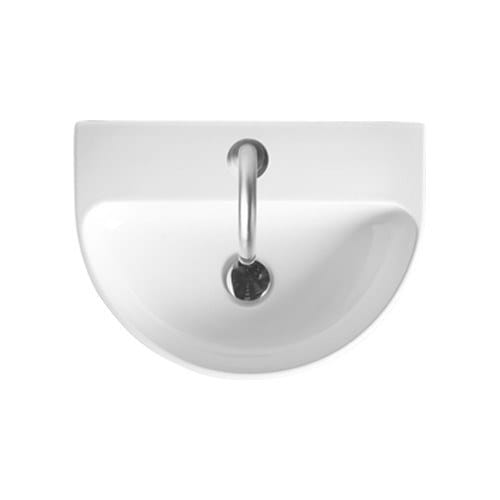 Керамическая круглая столешница с переливом Axa Prisma Sink обычная чаша ARCH-00019296 - Вид №2