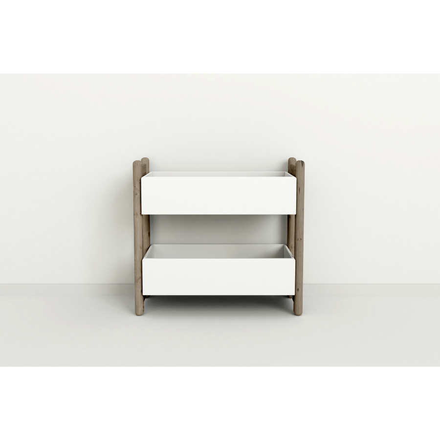 Гарнитур Mini E, 2 ящика, коричневый Flexa 812620514 - Вид №1