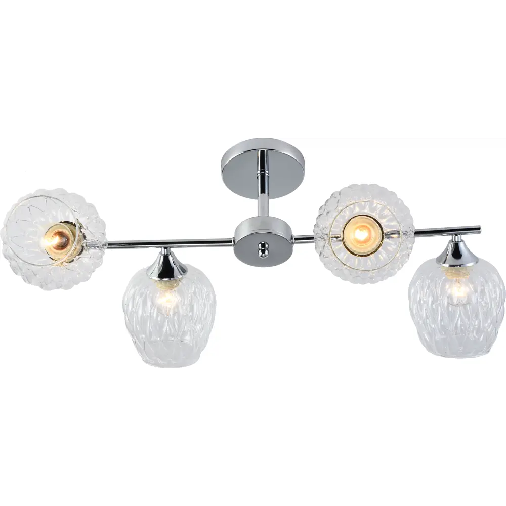 Люстра потолочная Rivoli Arlene модерн 4 лампы, цвет хром STLM-2212342