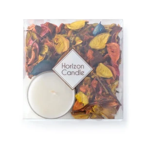 89348724 Свеча чайная ароматизированная с саше Ваниль бежевая 3.3 см STLM-0824398