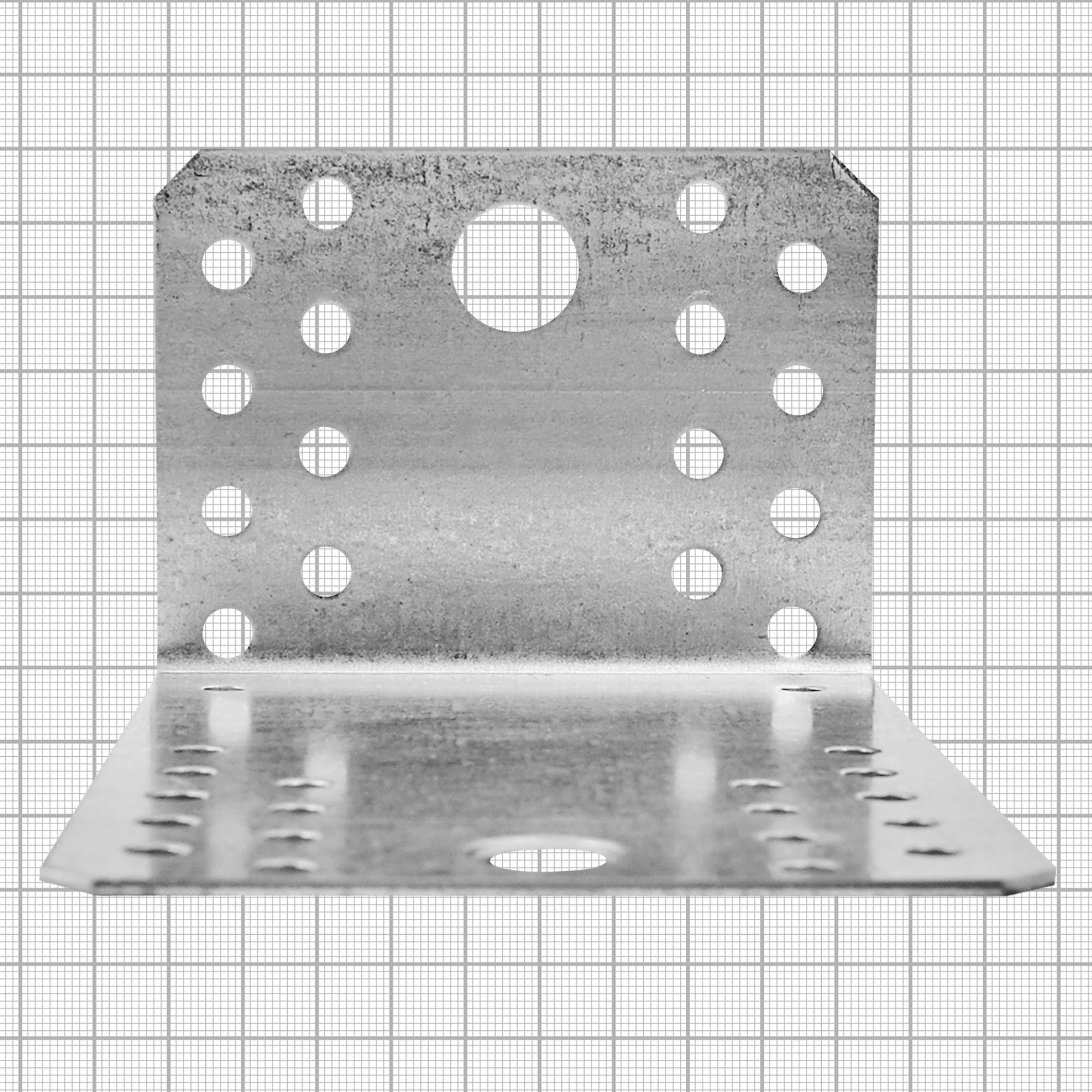 84857889 Угол крепежный асимметричный 90х70х140х1,8 Santreyd  - Вид №3