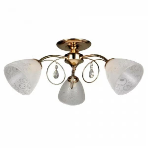 Потолочная люстра Omnilux Caldiero OML-29007-03 OMNILUX CALDIERO 336871 Белый;золото