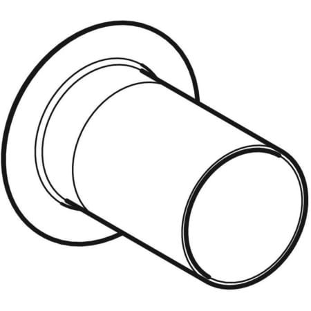 63707 Буртик с гладким концом Geberit Mapress из меди, для свободного фланца PN 10/16 Geberit  - Вид №1