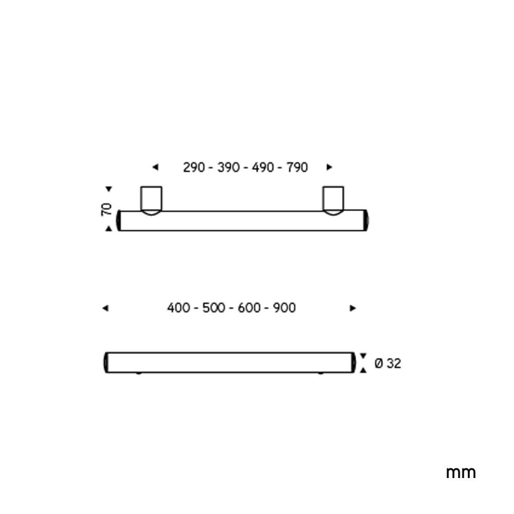 ELMADA40NREVER Life Design Держатель для полотенец настенный - Elegance Elegance Непрозрачный черный - Вид №3