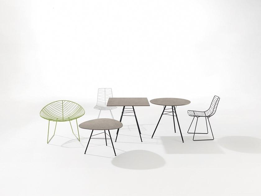 arper Дизайнерский квадратный садовый стол Leaf sun-id-1372892 - Вид №1