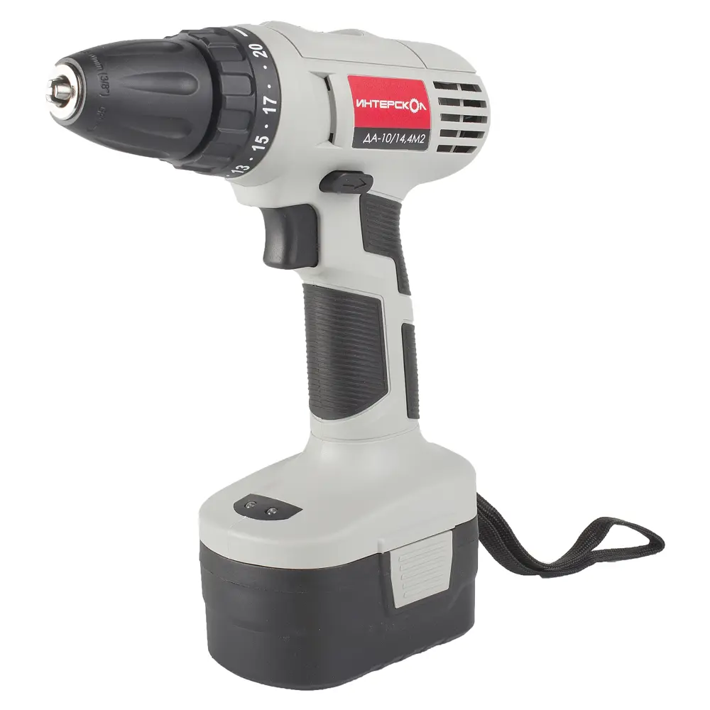 Шуруповерт Интерскол ДА-10/14,4М2, 14.4В, 1,5 Ач STLM-2182786