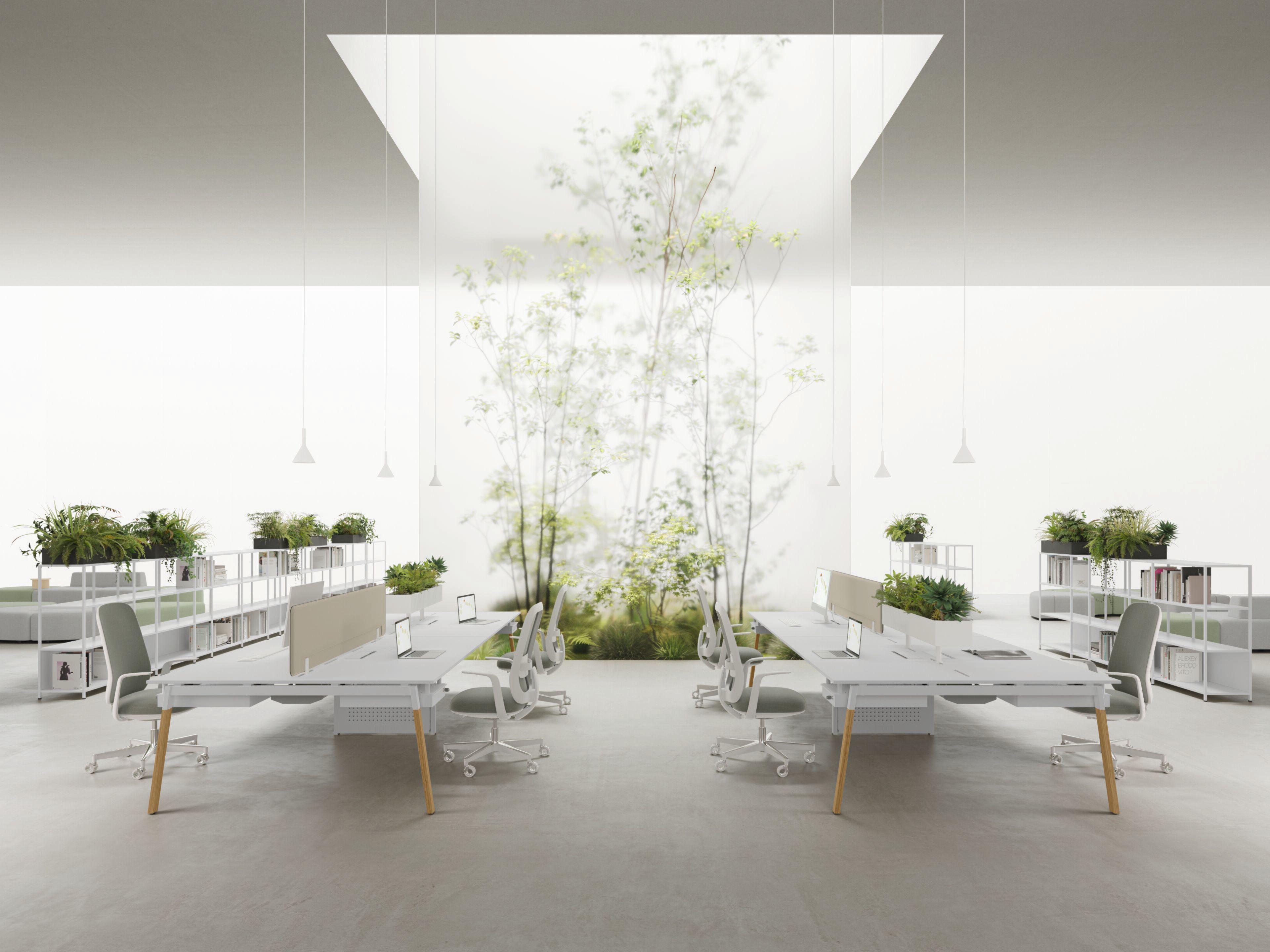 Секционный стол из меламина и металла DVO DV802 ARCH-00099579 - Вид №7