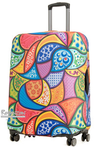 ECO Kaleidoscope XL Чехол для чемодана большой Fancy Armor ECO