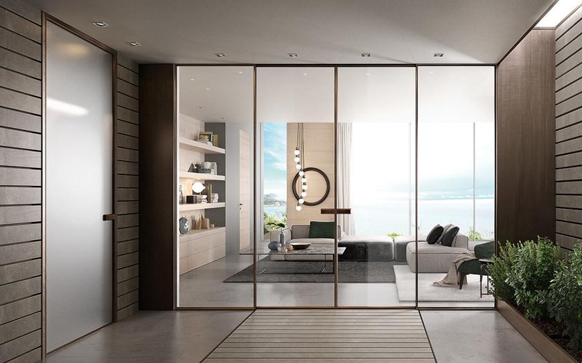 GIDEA Раздвижная дверь из алюминия и стекла Moderno sun-id-1438270 - Вид №8