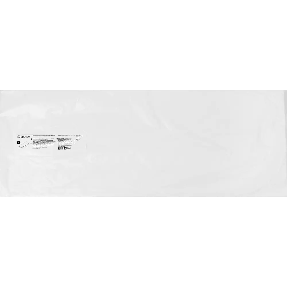 Настенная полка SPACEO 80×30 см белая для систем хранения 89352331 STLM-1100404 - Вид №2