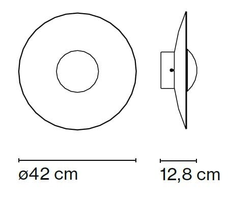 Ламинированный светодиодный потолочный светильник Marset Имбирь ARCH-00000826 - Вид №1