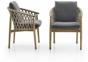 B&B Italia Outdoor Садовый стул с подлокотниками Ginestra