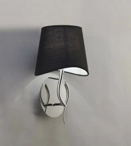 Бра Mantra Ninette Satin Nickel 1914 MANTRA  077986 Серебро;черный