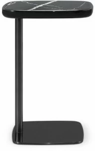 PRADDY Квадратный сервировочный стол из мрамора black marquina Griffith