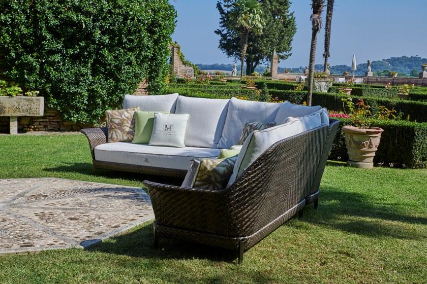 Samuele Mazza Outdoor Модульный угловой 5-местный садовый диван Aralia sun-id-1456247 - Вид №4