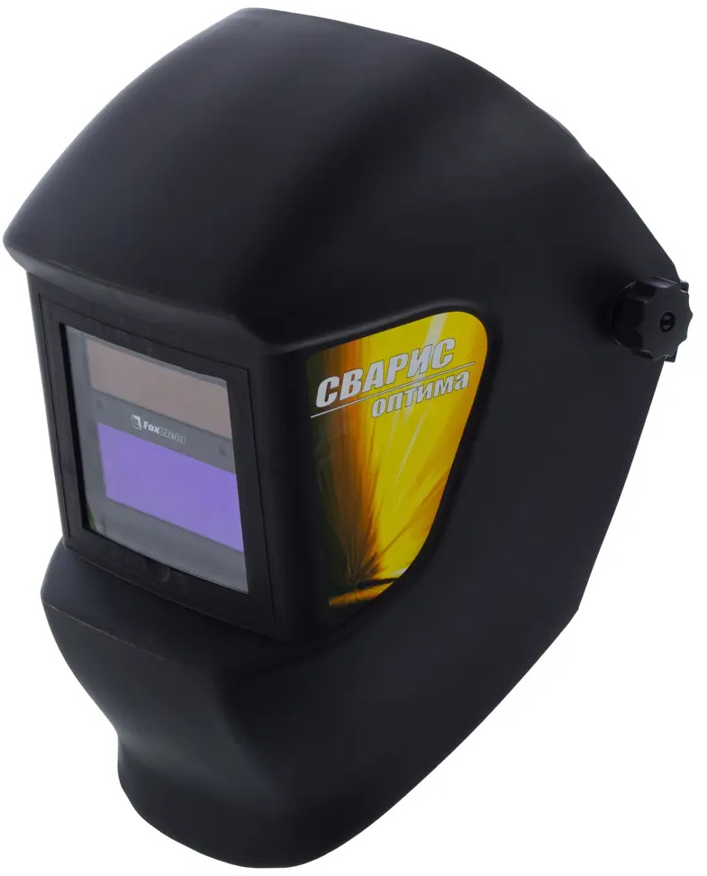 Маска сварщика-хамелеон СВАРИС с автозатемнением и регулировкой чувствительности 14273376