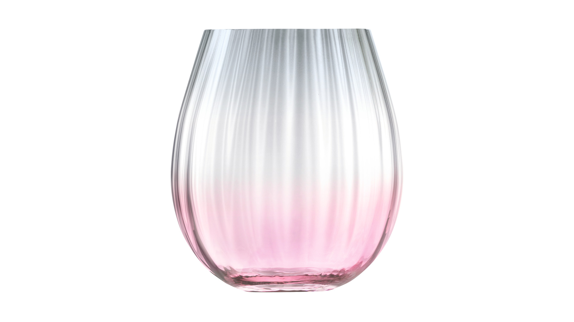 10656216 LSA International Набор стаканов LSA International, "Dusk", 425м, розово-серый, 2шт. Стекло - Вид №2