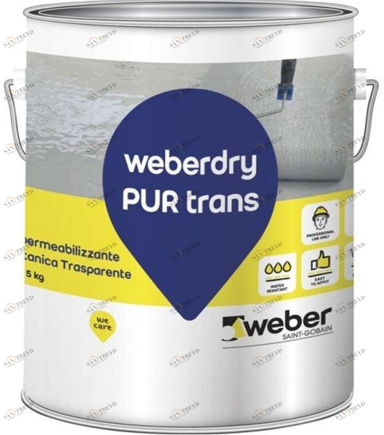 Saint-Gobain Weber Прозрачная полиуретановая мембрана, устойчивая к ультрафиолетовому излучению Weberdry sun-id-1417050