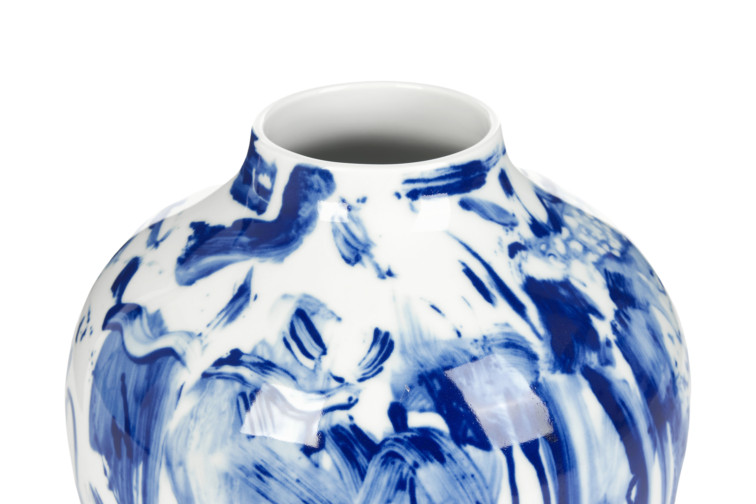 2000983220028 Ваза фарфоровая Zeziro SELETTI  - Вид №1