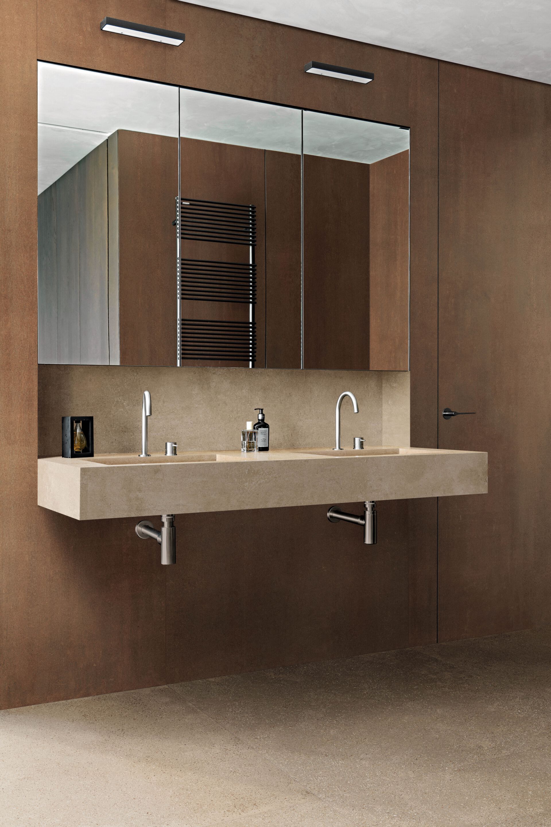 Пол / покрытие для внутреннего и наружного применения с эффектом бетона и металла Florim Ceramiche FORMATECH ARCH-00079800 - Вид №32