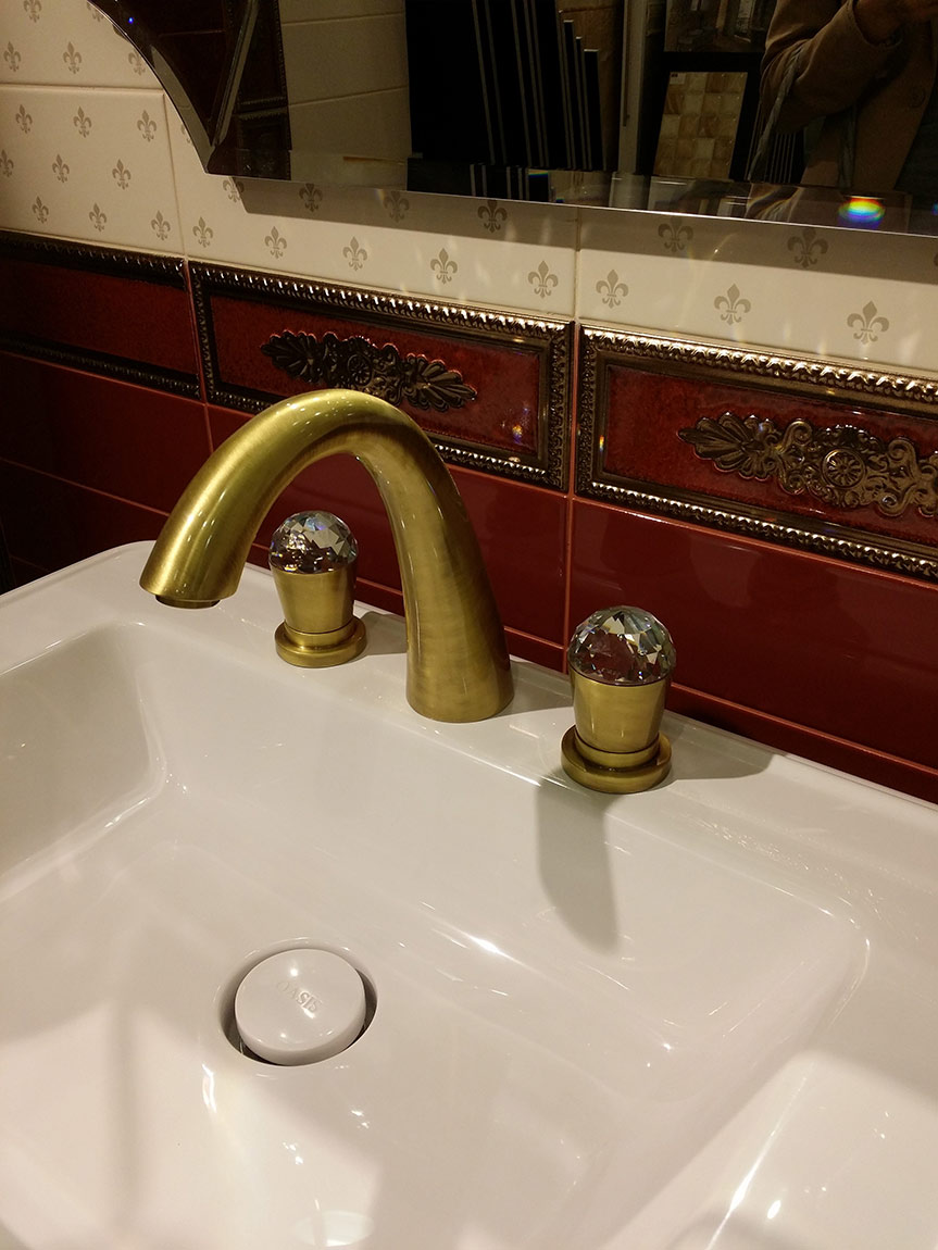 2003 ** 22 Комплект ванны с центральным изливом «парус» Nicolazzi Series Cristallo  - Вид №3