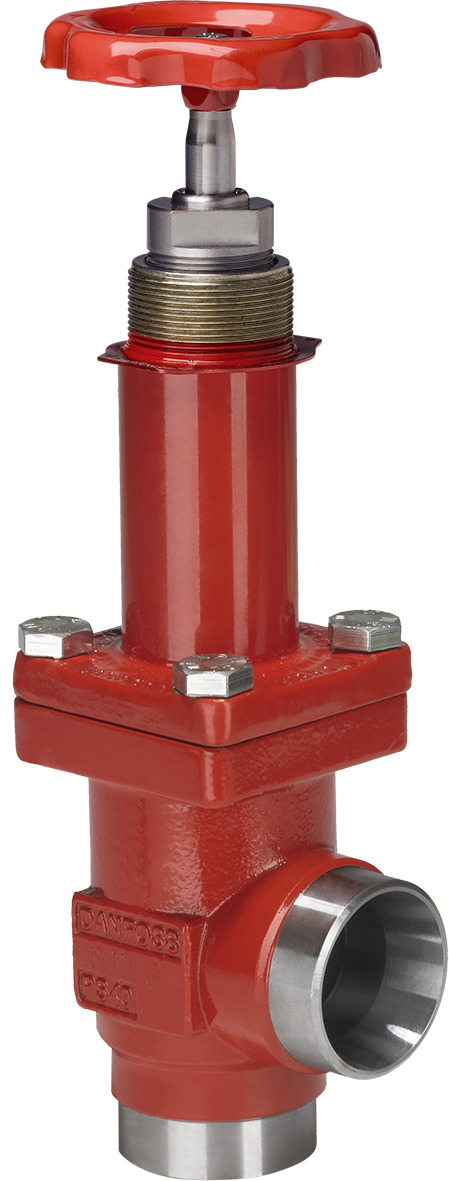 Danfoss SVA-L — запорные клапаны с удлиненным штоком SVA-L 20 D ANG H-WHEEL Запорный клапан 148B5340  - Вид №8