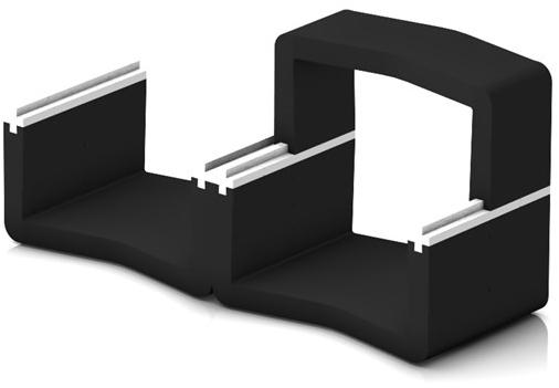 Movisi Модульный книжный шкаф открытого типа sun-id-1445995 - Вид №7