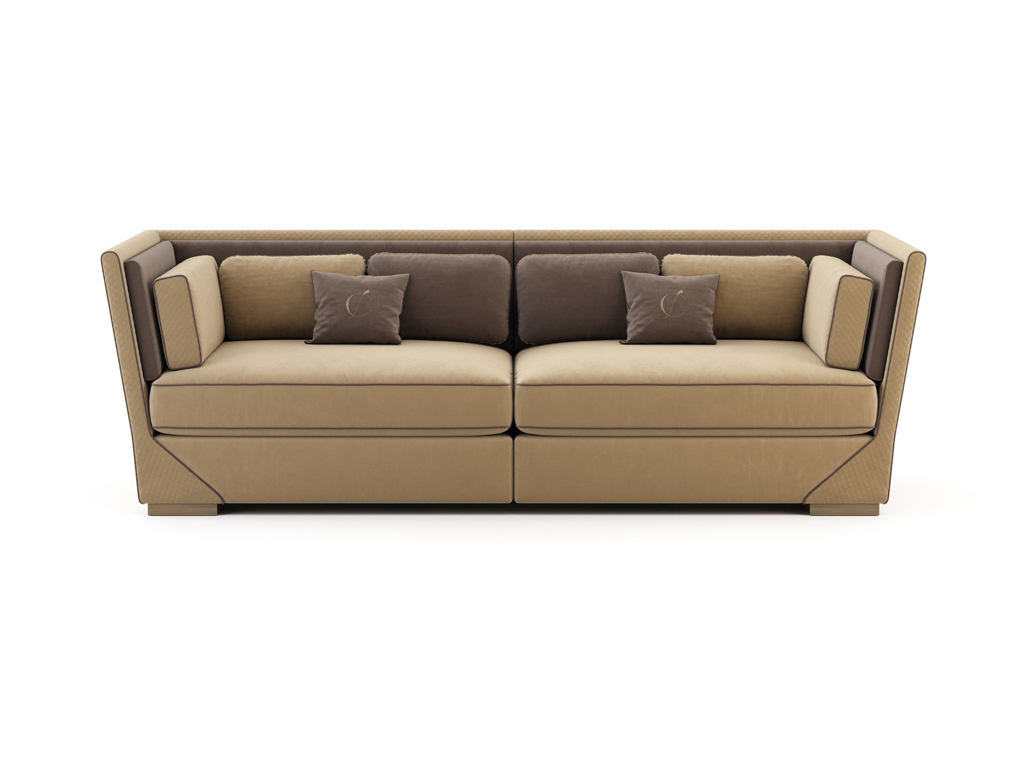 3-местный тканевый диван Stylish Club коктейль ARCH-00080009 - Вид №1