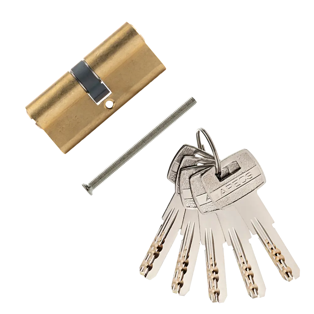 Цилиндровый механизм Apecs Pro LM-70-G для металлических дверей с защитой от взлома 84168103 SM STLM-0898599 - Вид №1