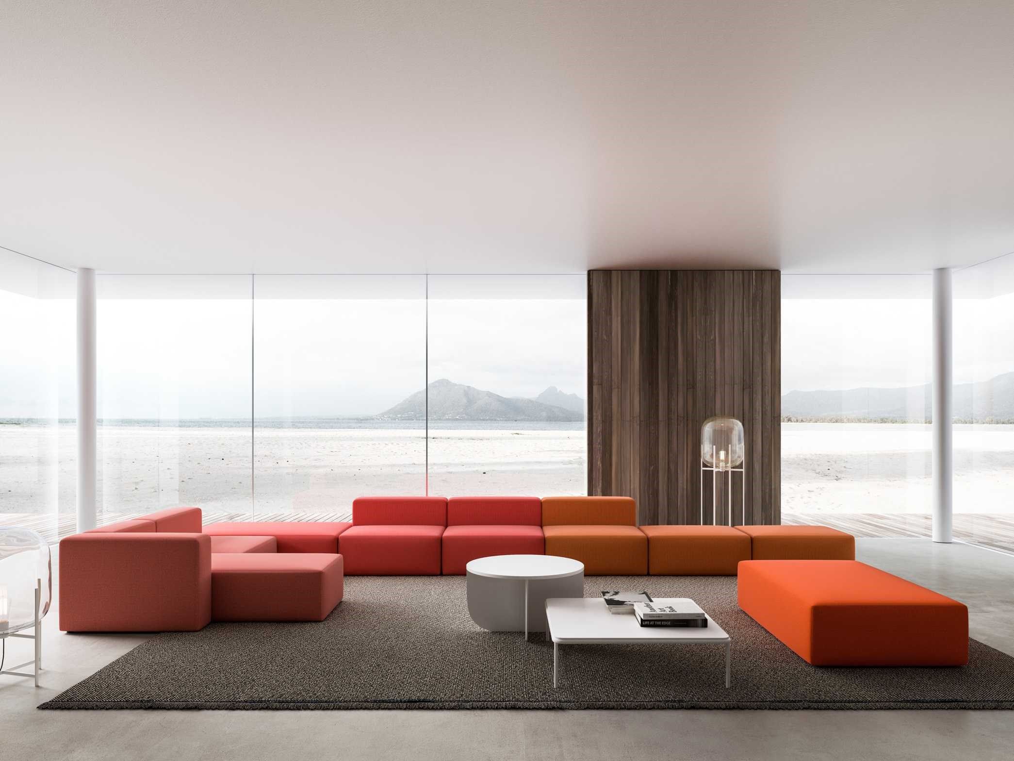 Модульный диван для контрактной ткани La Cividina Takimi ARCH-00096553 - Вид №3