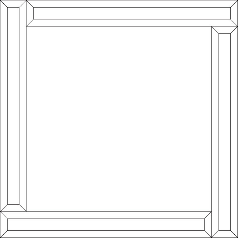 BY 0825 Зеркало с зеркальным обрамлением EVOFORM Style - Вид №1