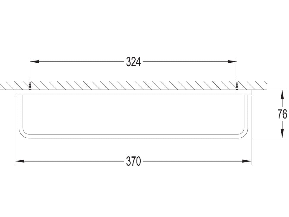 Латунный держатель для полотенец OMNIRES Darling ARCH-00078331 - Вид №6