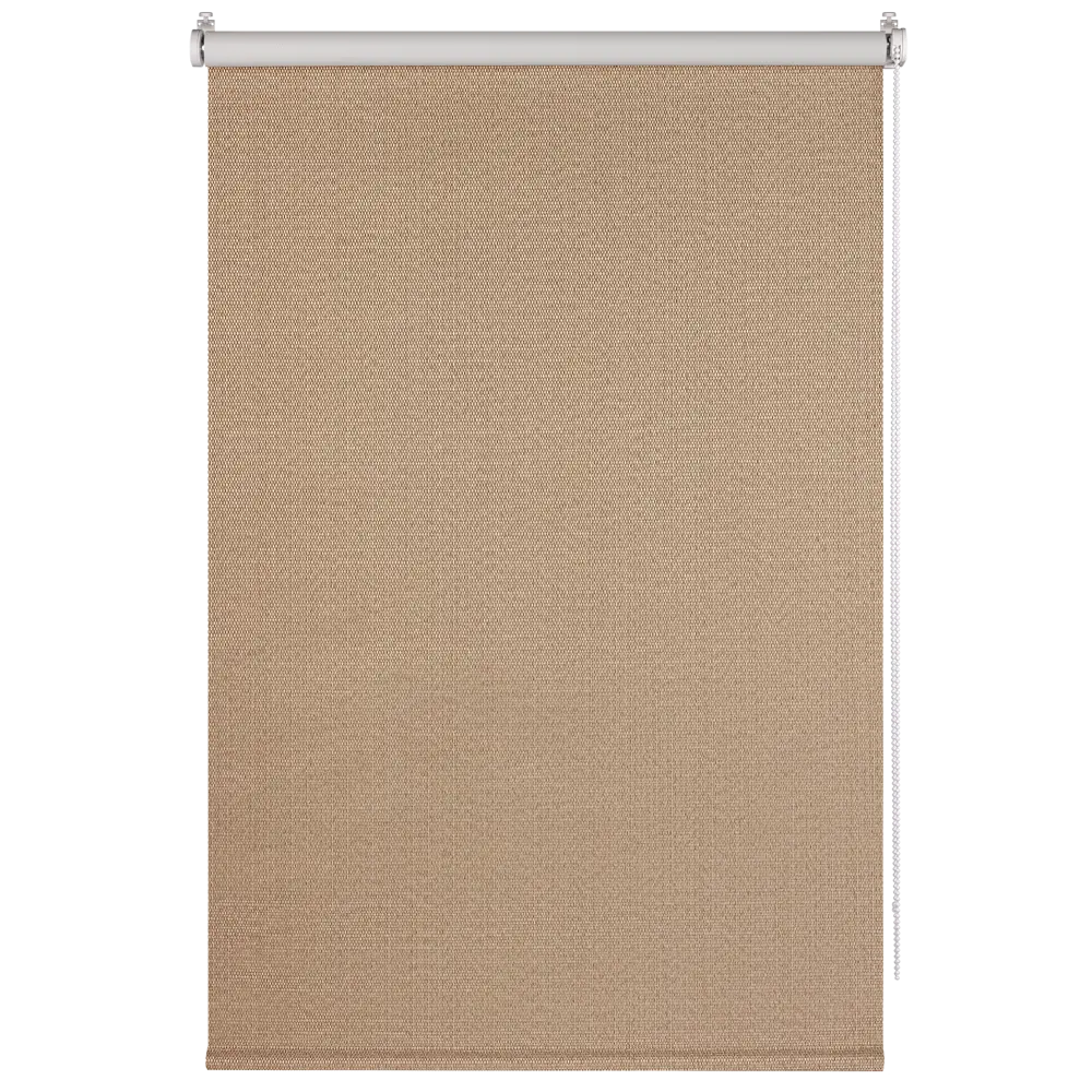 Штора рулонная блэкаут Dublin 110x250 см коричневая PRAKTO STLM-2000626