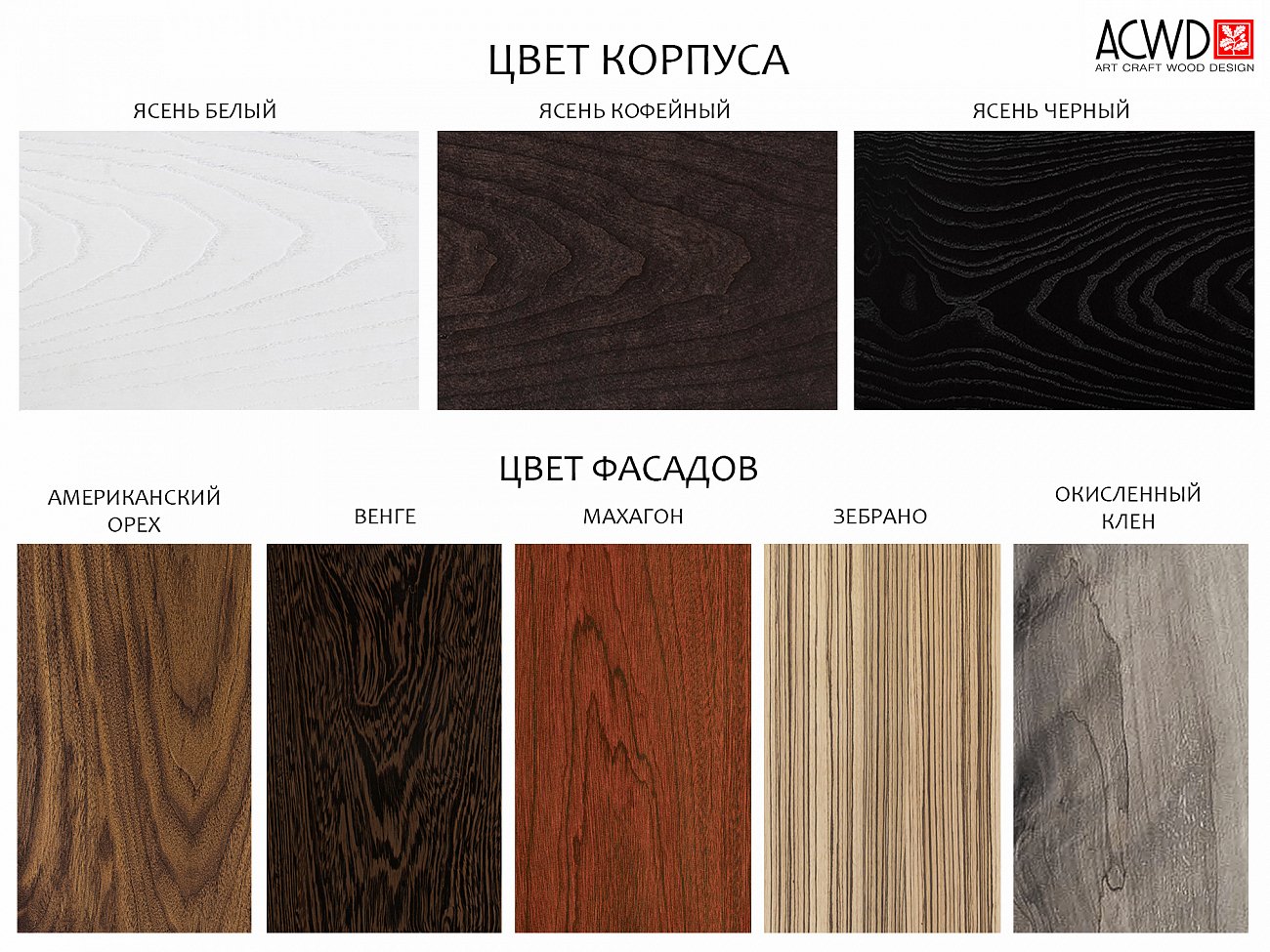 Тумба высокая с 2 дверцами американский орех Impala ACWD IMPALA 00-3981934 Коричневый  - Вид №3