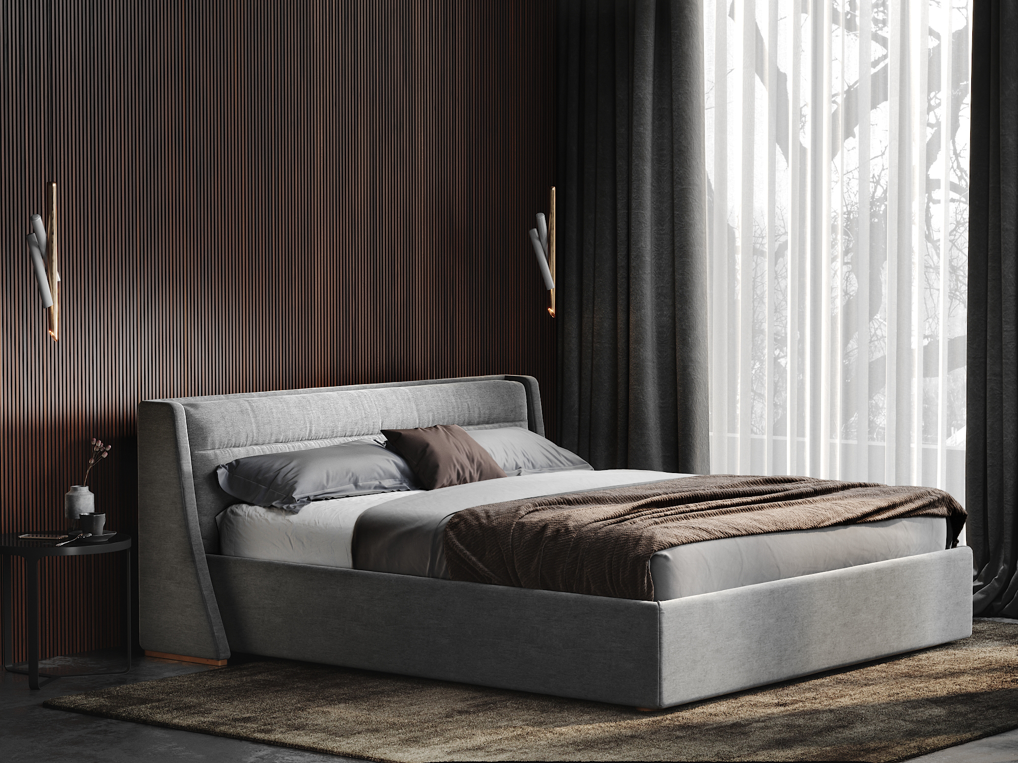 кровать IRIS 420 The IDEA кровать IRIS 420  - Вид №4