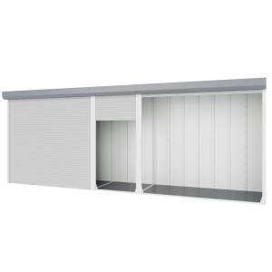 Шкаф роллетный RCAB STG 1500х6450х1200 (три рольставни шириной 2150мм)