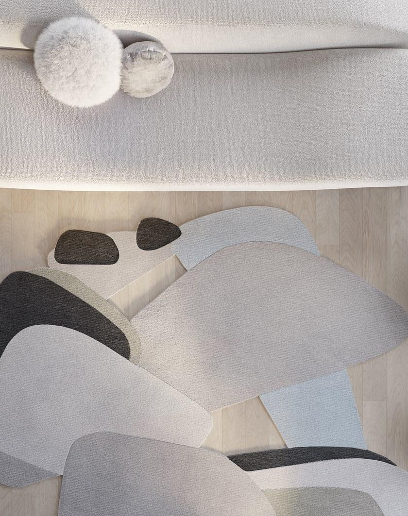 Tapis Rouge Ковер ручной работы из шерсти и шелка Abstraction Tr1760 - Вид №3