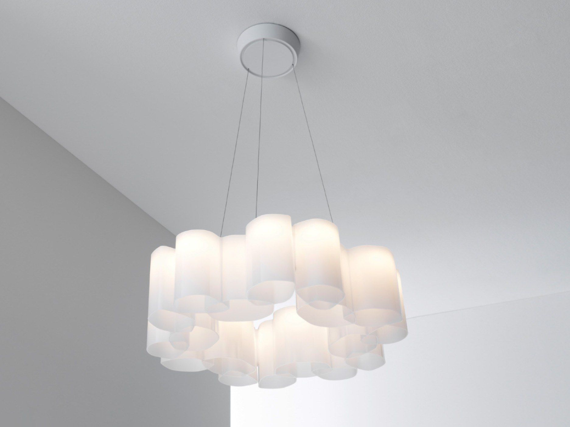 Поликарбонат светодиодный подвесной светильник Stilnovo ARCH-00042248 - Вид №5