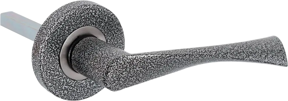 ARMEX Защёлка межкомнатная Зенит-ЗЩ2.07 серебристая с автоматической фиксацией 82156155