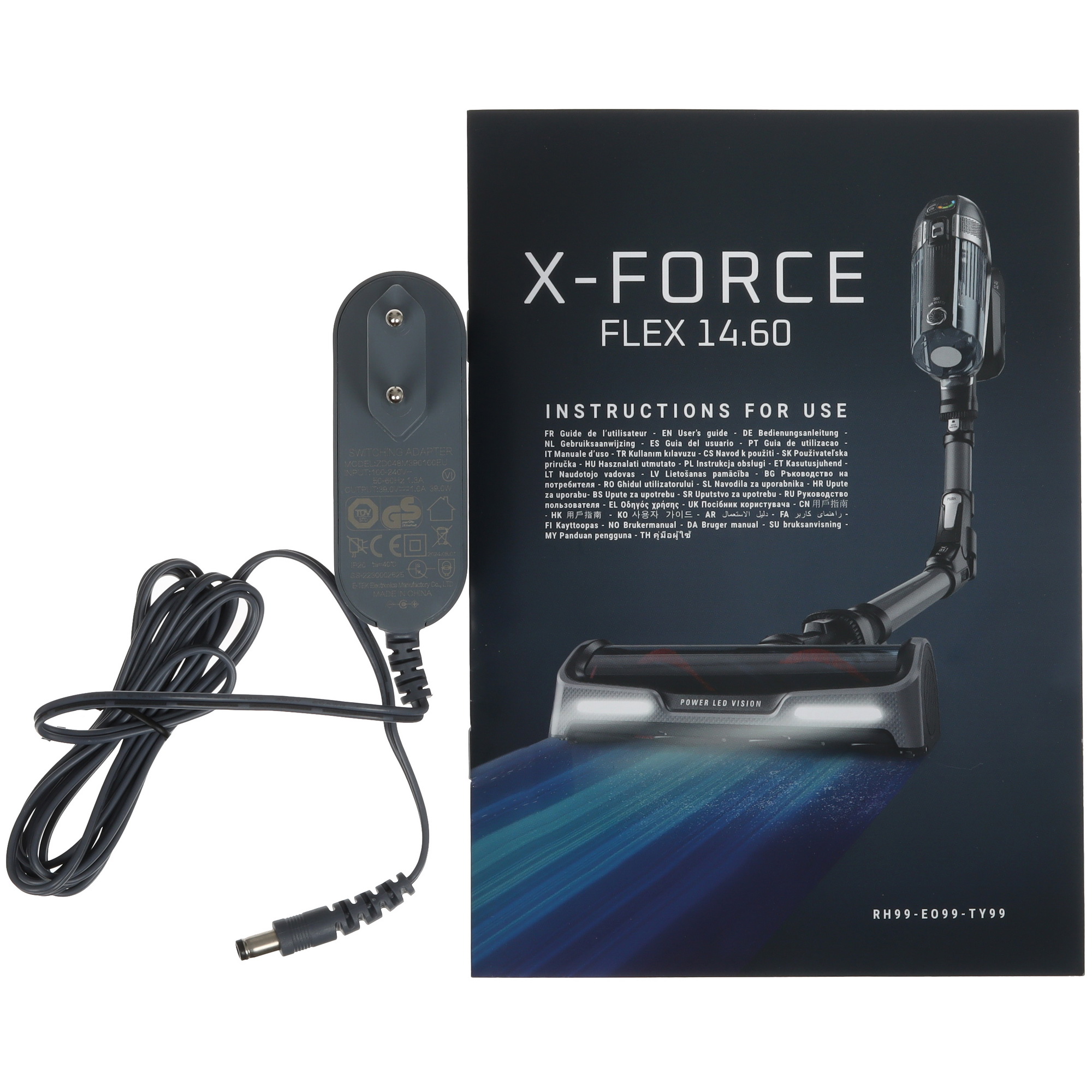 5608290 Пылесос  вертикальный  Tefal TY99A8WO  черный STDN-0084102 - Вид №14