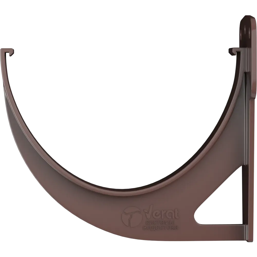 Кронштейн для желоба ПВХ цвет коричневый ТЕХНОНИКОЛЬ STLM-2212070 - Вид №2