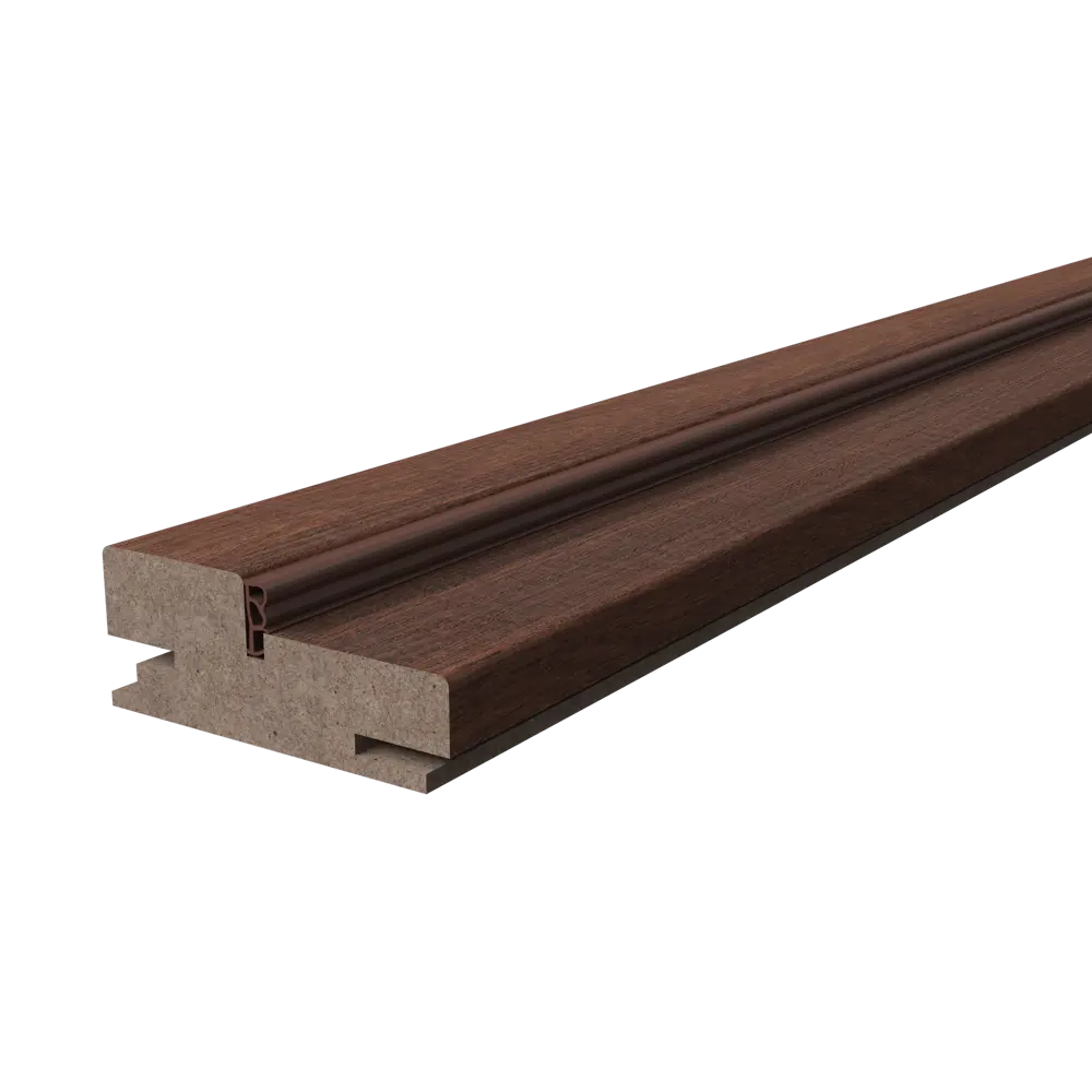 Комплект дверной коробки Венеция/Классик телескопический 2100x80x32 мм цвет каштан (2.5 шт.) VFD STLM-2190778