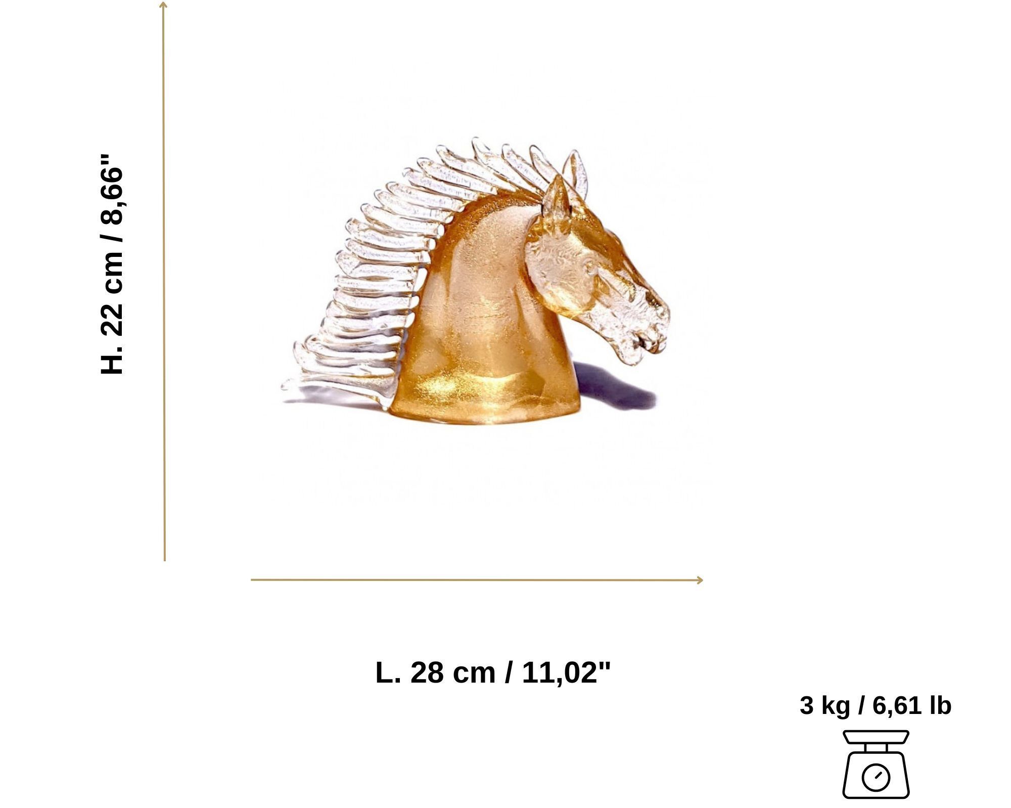 Скульптура из муранского стекла ручной работы YourMurano Horses ARCH-00114114 - Вид №9